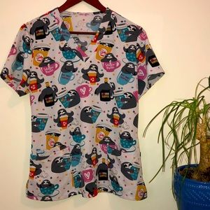 GT Performance Scrub Top